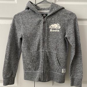ROOTS Girls Original Full Zip Hoodie